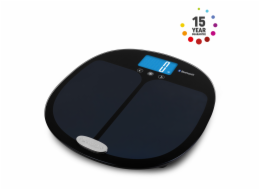 Salter 9192 BK3R Curve Bluetooth Smart Analyzer Koupelnová váha černá
