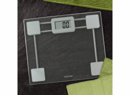 Salter 9081 SV3R Toughened Glass Compact Electronic Bathroom Scale