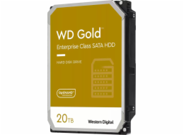 WD GOLD WD201KRYZ 20TB SATA/ 6Gb/s 512MB cache 7200 ot., CMR, Enterprise