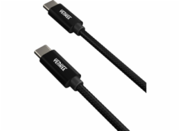 YENKEE YCU C02 BK kabel USB C-C 2.0/ 0,2m