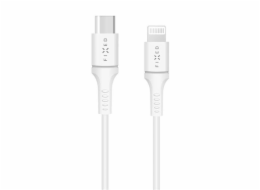 Fixed datový a nabíjecí kabel, USB-C -> Lightning (MFI), podpora PD, 60 W, délka 1 m, bílá