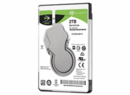 SEAGATE HDD BARRACUDA 2.5" 2TB, SATAIII/600 5400RPM, 128MB cache, 7mm