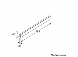 Lišta&nbsp;rukojeti&nbsp;Bosch&nbsp;DSZ4686