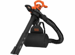 BLACK+DECKER 3v1 elektrický vysavač listí BEBLV290-QS, vysavač listí/foukač listí