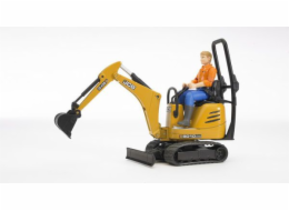 Bruder BWORLD Mikrobagr JCB s figurkou