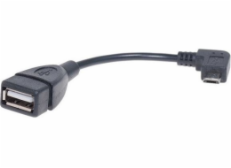 Savio USB-A - microUSB USB kabel černý (SAVIO CL-61)