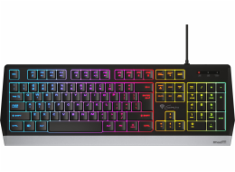 Natec GENESIS Rhod 300 RGB US Gaming keyboard USB Black