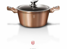 BERLINGER HAUS BH/1514N Metallic Rose Gold Edition pot with lid  20 cm 2.5 L