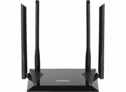 Edimax BR-6476AC wireless router Fast Ethernet Dual-band (2.4 GHz / 5 GHz) 4G Black