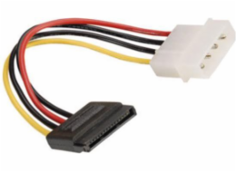 SAVIO Power cable MOLEX 4 pin (M) – SATA 15 pin (F) 0 18m AK-10