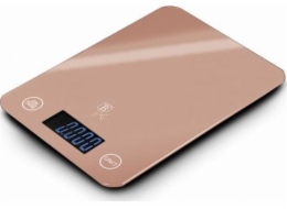 BerlingerHaus elektrická kuchyňská váha BH-9352 Rose Gold