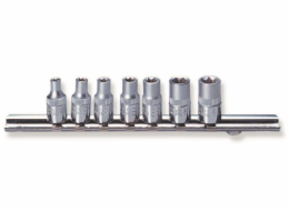 Sada nástrčných hlavic Torx E, 1/4", E4-E11 JONNESWAY