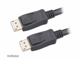 AKASA kabel DisplayPort na DisplayPort 8K@60Hz, v1.4, 3m