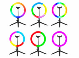 Kruhová lampa Tracer 46807 RGB