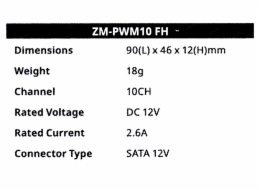 Zalman PWM Controller 10Port (ZM-PWM10 FH)