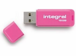 Pendrive Integral Neon, 16 GB (INFD16GBNEONPK)