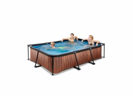 Exit Toys Wood Pool, Frame Pool 300x200x65cm, bazén