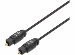 Kabel Manhattan Toslink - Toslink 2m czarny (356077)