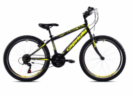Dětské jízdní kolo Capriolo RAPID 240 24"/18HT černo-žluté