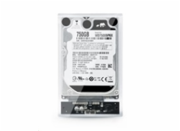 CONNECT IT ToolFree Clear externí box pro HDD 2,5" SATA, USB 3.0, TRANSPARENTNÍ