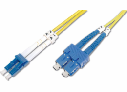 Digitus DK-2932-05 Fiber Optic Patch Cord, LC to SC, Singlemode 09/125 µ, Duplex, 5m DIGITUS Fiber Optic Patch Cord, LC to SC, Singlemode 09/125 µ, Duplex Length 5m