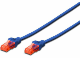 Digitus CAT 6 U-UTP patch cable, Cu, LSZH AWG 26/7, length 2 m, color blue