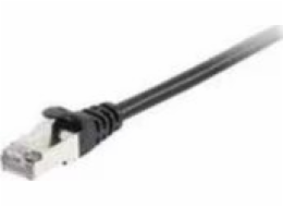 Equip Patchcord Cat 6a, SFTP, 1m, czarny (606103)