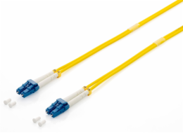 Vybavit LC Fiber Optic Patchcord - LC, Singlemode, OS2, Yellow (254433)