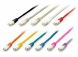 Equip Patchcord Cat6a, S/FTP, 10m, černý (605696)