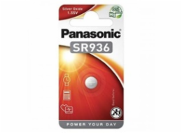 PANASONIC Stříbrooxidové - hodinkové baterie SR-936EL/1B 1,55V (Blistr 1ks)