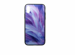 Tellur Cover Glass print for iPhone XS feather