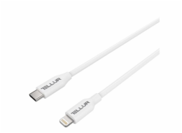 Tellur Data cable, Apple MFI Certified, Type-C to Lightning, 1m white