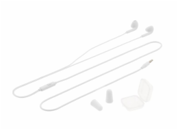 Tellur In-Ear Headset Fly, Noise reduction Memory Foam Ear Plugs white