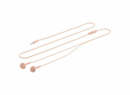 Tellur In-Ear Headset Fly, Noise reduction Memory Foam Ear Plugs pink