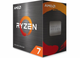 CPU AMD RYZEN 7 5700X, 8-core, 3.4GHz, 36MB cache, 65W, socket AM4, bez chladiče, BOX