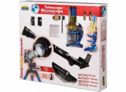 Teleskop + mikroskop Zestaw EDUKACYJNY
