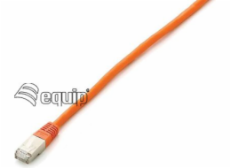 Vybavte 605670 RJ45 Plug Patch Cable na RJ45 Plug S/FTP CAT.6A/10G 1,00 m Orange