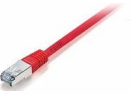 Equip Patchcord, S/FTP, Cat6A, PIMF, HF, 15m, červený (605628)