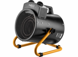 NEO TOOLS 90-068 electric space heater Stainless steel 3000 W IPX4 Black
