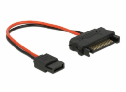 Delock - Elektrický kabel - SATA napájení (M) do Slimline SATA power (F) - 10 cm