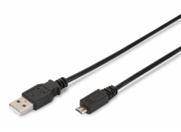 Digitus&nbsp;USB&nbsp;2.0&nbsp;connection&nbsp;cable,&nbsp;type&nbsp;&nbsp;A&nbsp;-&nbsp;micro&nbsp;B&nbsp;M/M,&nbsp;1.0m,&nbsp;USB&nbsp;2.0&nbsp;conform,&nbsp;bl