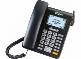 MaxCom MM28DHS, stolní GSM telefon, černá MaxCom MM28DHS, stolní GSM telefon, černá
