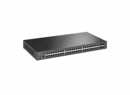 TP-Link TL-SG3452X TP-Link OMADA JetStream switch TL-SG3452X (48xGbE, 4xSFP+, 2xconsole, fanless)