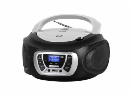 Přehrávač Trevi, CMP 510 DAB BK, přenosné, CD-MP3, CD-R/RW, DAB/DAB+/FM s RDS, dálkový ovladač, barva černá