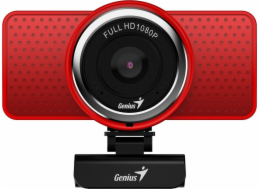 GENIUS ECAM 8000, Webkamera FHD s mikrofónom red