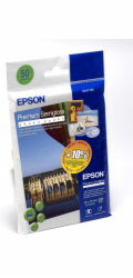 Epson Premium Semigloss Photo Paper 10x15, 50 Sheets 251 g