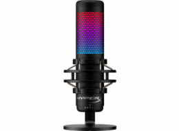 HyperX QuadCast S - USB Microphone (Black-Grey) - RGB Lighting (HMIQ1S-XX-RG/G) - Mikrofon