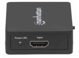 Manhattan HDMI rozdělovač, 1080p 2-Port HDMI Splitter, USB Powered, černá