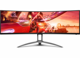 AOC AG493UCX2 49"W VA LED 5120x1440 80 000 000:1 4ms 550cd 2xDP 2xHDMI USB-C(65W) 165Hz repro