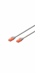 Digitus CAT 6 U-UTP patch cable, Cu, LSZH AWG 26/7, length 1.50 m, color grey